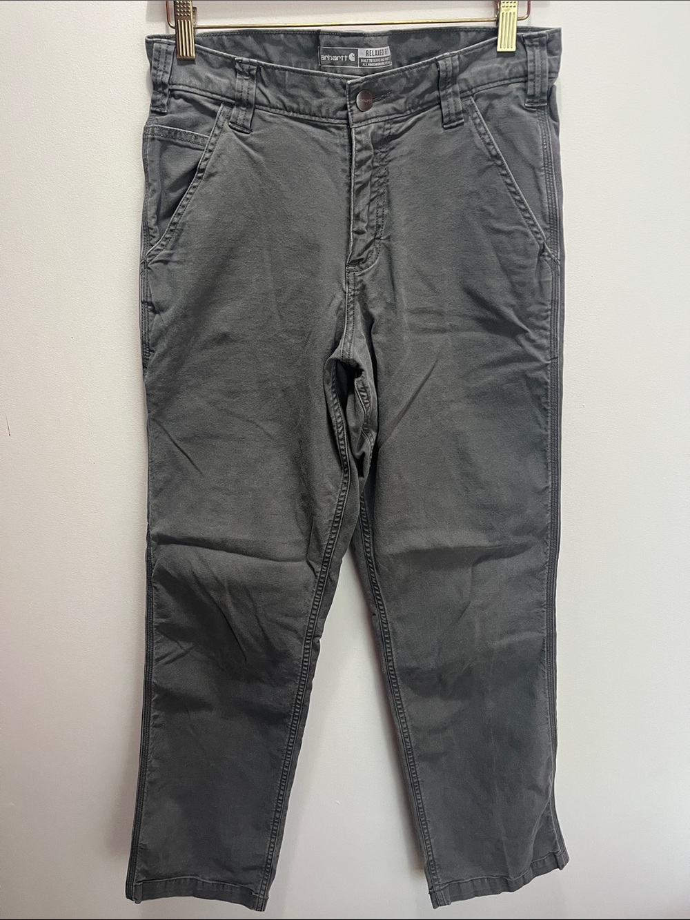 Men’s Carhartt Rugged Flex Relaxed Fit Canvas Work Pant W29 L32